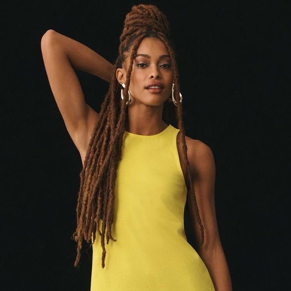 Anthropologie Maeve Sleeveless Flounce Dress - Picture 6 of 12